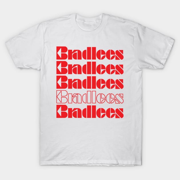 Bradlees Department Store T-Shirt by Tee Arcade